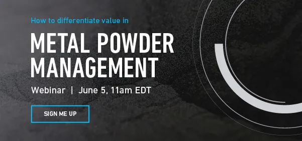 How to differentiate value in Metal Powder Management